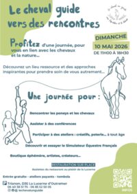 Journée découverte le cheval guide vers des rencontres à La Lucerne-d'Outremer