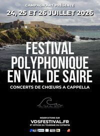 Festival Polyphonique en Val de Saire : Concert de clôture à l'Eglise de Fermanv à Fermanville