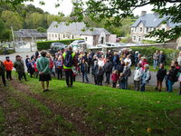 Randonnée commentée "Le tram à Saint-Denis-le-Gast" à Saint-Denis-le-Gast