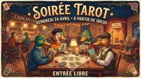 Soirée tarot chez Cancan Café à Percy-en-Normandie