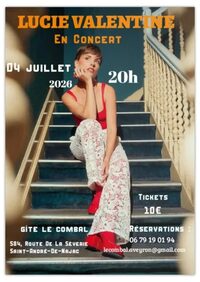 Lucie-Valentine en concert à Najac