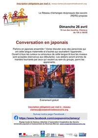 Conversation en japonais à Clamecy