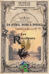 Concert avec Matiou la Batteuse et les Récolteurs à Challes-les-Eaux