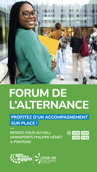 Forum de l'alternance de l'agglomération de Cergy Pontoise à Pontoise