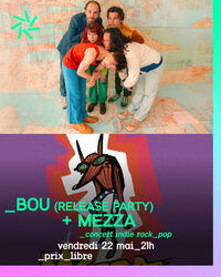 Concert bou (release party) + Mezza à Nantes