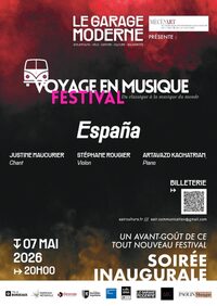 Voyage en Musique Festival - Soirée inaugurale ¡ España ! à Bordeaux