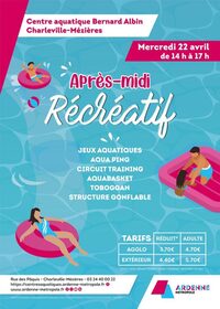 Après-midi récréatif mercredi 22 avril à Charleville-Mézières