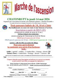 Marche de l'Ascension à Chatonrupt-Sommermont
