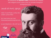 Judaïsme et sionisme, une évidence ? à Metz