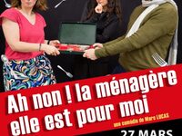 Théâtre amateur "Ah non ! La ménagère elle est pour moi à Peltre