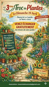 3ème Troc de plantes à Sarlat-la-Canéda