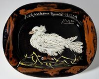 La Paix ! Atelier céramique en famille à Vallauris