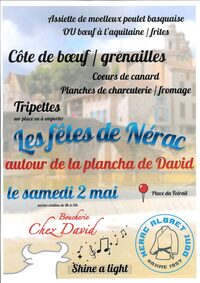 Les fêtes de Nérac autour de la Plancha de David à Nérac