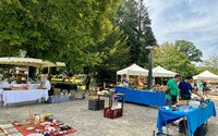 Marché à la brocante à Cambo-les-Bains