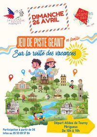 Jeu de piste géant :  "Sur la route des vacances" à Périgueux