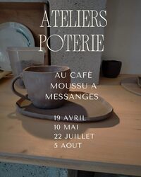 Atelier poterie au moussu à Messanges