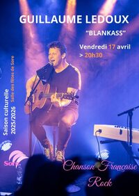 Guillaume Ledoux "Blankass" : Chanson française/rock à Sore