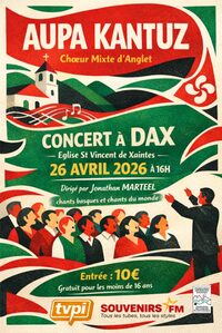 Concert Chants Basques à Dax