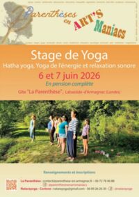 Stage : Hatha yoga, Yoga de l'énergie et relaxation sonore à Labastide-d'Armagnac