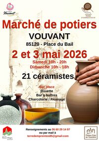 1ère édition du Marché de potiers à Vouvant
