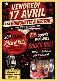 Stage et soirée dansante Rock'n roll à Lacquy