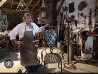 Atelier démonstration de ferronnerie d'art-Châteaux en fête à Saint-Cyprien