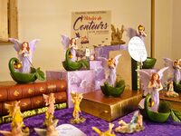 Dessins imaginaires et déco papier avec la fée Nancyette à Uzerche