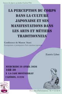 CONFÉRENCE SUR LES ARTS MARTIAUX JAPONAIS à Cazères