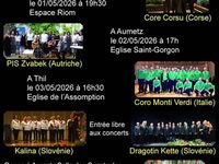 Festival international de chant choral à Thil