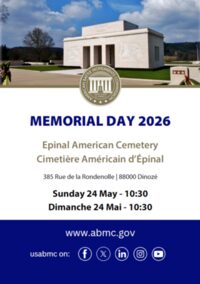 Cérémonie du Memorial Day à Dinozé