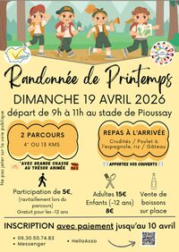 Randonnée de printemps #2 à Valdelaume