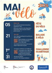 5 institutions publiques réunies pour une balade à vélo et un pique‑nique partag à Évry-Courcouronnes