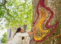 Atelier Land Art à Port-en-Bessin-Huppain
