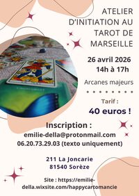 Initiation au Tarot de Marseille à Sorèze