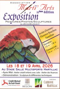 Marti'Arts - Exposition à Martillac