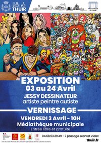EXPOSITION JESSY DESSINATEUR à Thuir