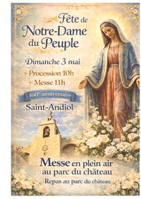 160ème anniversaire de Notre Dame du Peuple à Saint-Andiol