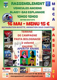 Concert et rassemblement de véhicules anciens à Blaisy-Bas