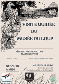 Visite guidée du Musée du Loup à Le Cloître-Saint-Thégonnec