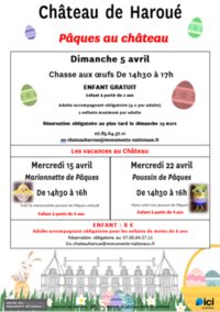 Les Vacances au Château de Haroué à Haroué