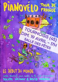 Pianovélo Tour de France à Tournoisis