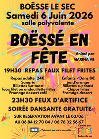 Boëssé en fête à Boëssé-le-Sec