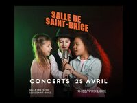 Concert des élèves de l'école de musique à Saint-Brice
