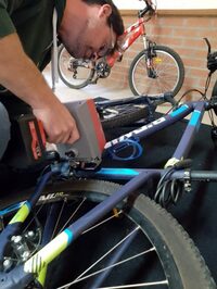 Marquage de vélos à Boves