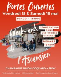 Portes ouvertes au Champagne Binon-Coquard à Spoy