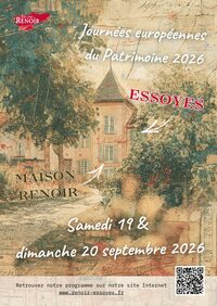Journées Européennes du Patrimoine - Du Côté des Renoir à Essoyes