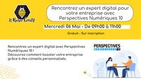 Rencontrez un expert digital pour votre entreprise avec Perspectives Numériques  à Troyes