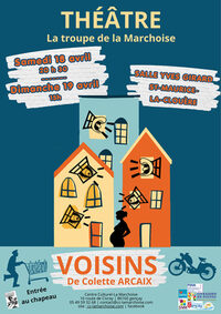 Voisins à Saint-Maurice-la-Clouère