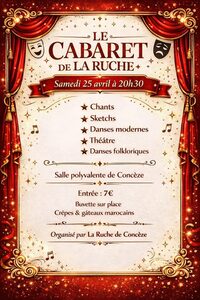 La cabaret de la Ruche à Concèze