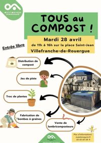 Tous au compost ! à Villefranche-de-Rouergue